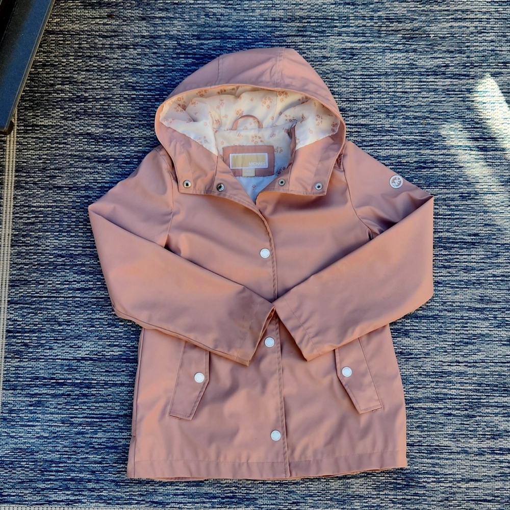 Girls Michael Kors Rain Coat 🩷